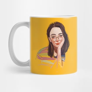 My painting girl Mug